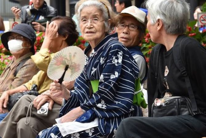 Ճապոնիայում 75-ից բարձր տարիքի քաղաքացիների թիվը գերազանցել Է երեխաների թվաքանակը