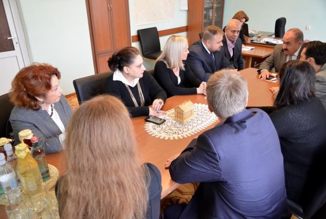 Մոսկվայի կառավարության պատվիրակության անդամներն այցելել են «Պահպանության 
ծառայություն» ՊՈԱԿ