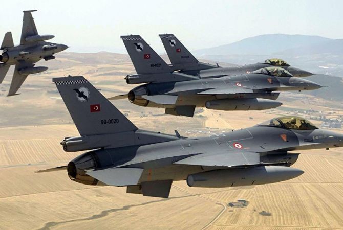 Թուրքական ռազմական ինքնաթիռները փորձել են հատել սիրիական սահմանը