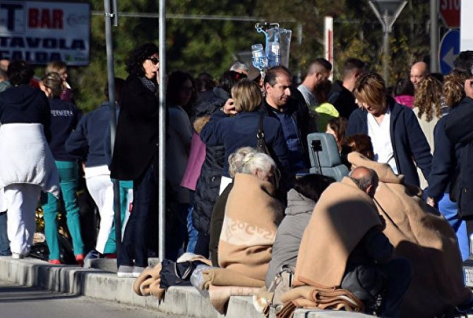 В Италии сообщили о пострадавших в результате землетрясения