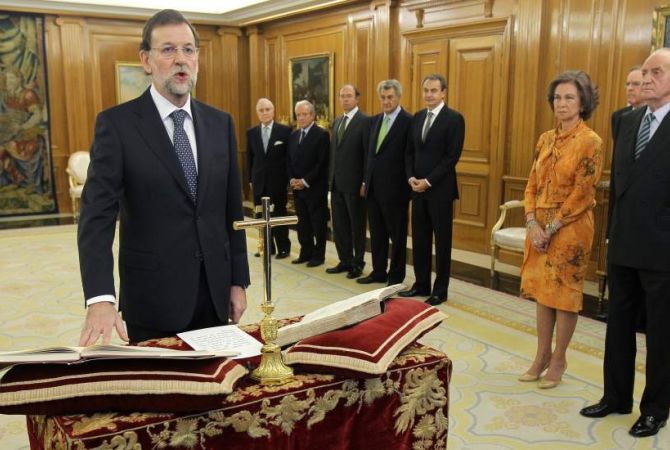 Мариано Рахой принес присягу в качестве главы правительства Испании