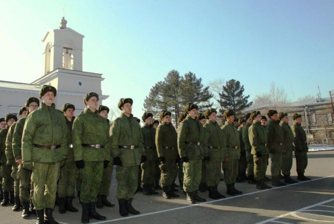 На российской военной базе в Армении началась плановая замена военнослужащих