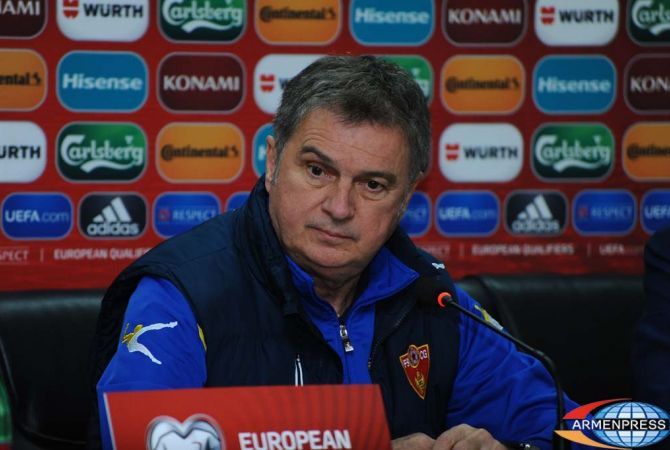 Тренер сборной Черногории поражен счетом матча с командой  Армении