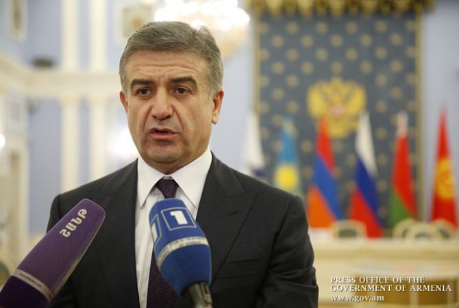 Премьер-министр Армении прокомментировал принятые на заседании Евразийского 
межправительственного совета документы
