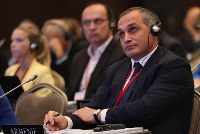 Armenian MP criticizes Turkey, his question angers Turkish FM Cavusoglu in Istanbul