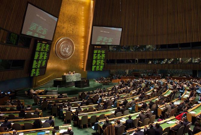 ՄԱԿ-ի Գլխավոր ասամբլեան բանաձեւեր Է ընդունել ՀԱՊԿ-ի, ԱՊՀ-ի եւ ՇՀԿ-ի հետ համագործակցությունն ամրապնդելու մասին
