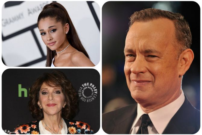 Tom Hanks, Ariana Grande and Andrea Martin call on taking part in Children of Armenia Fund’s 
Gala