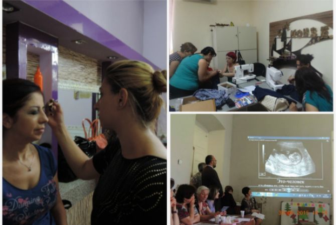 Սիրիահայ կանայք Հայաստանում վարսահարդարում, խոհարարություն են սովորել, իսկ 21 
երիտասարդ` ծրագրավորում