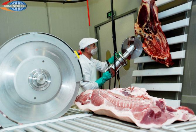 Производство мяса в Армении выросло на 4,4%