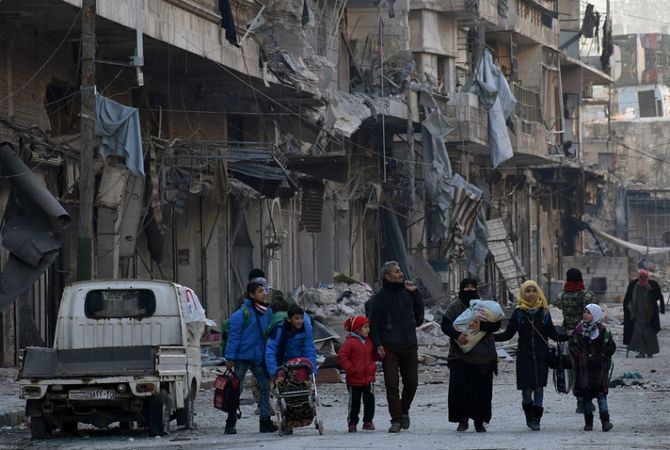Более 8 тыс. человек за сутки вышли из восточного Алеппо