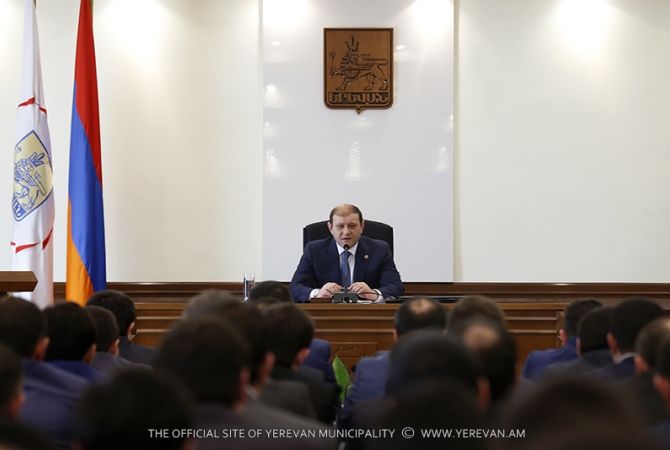Yerevan Mayor vows to eradicate corruption risks in City Hall