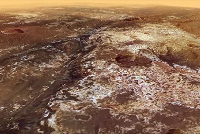 Крупнейшую марсианскую долину показали на видео