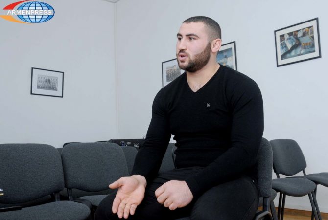 “I was able to represent Armenia with honor in Rio” – Armenia’s Olympic Silver medalist Simon 
Martirosyan 