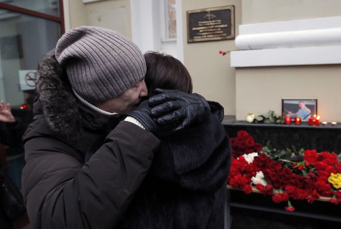 Russia declares national day of mourning in memory of Tu-154 plane crash victims