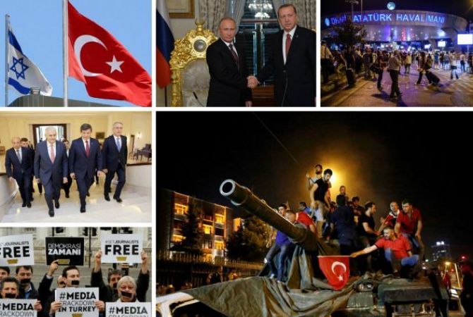 Terror attacks, PM’s resignation, military coup attempt – 2016 in Turkey