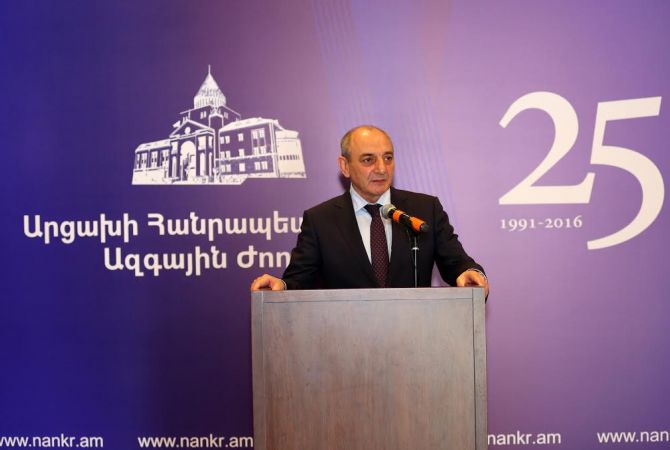 Nothing can change the course we have chosen - Artsakh President says