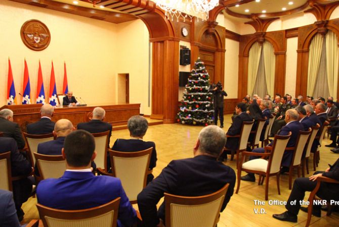 Award ceremony held at Artsakh President’s Residence