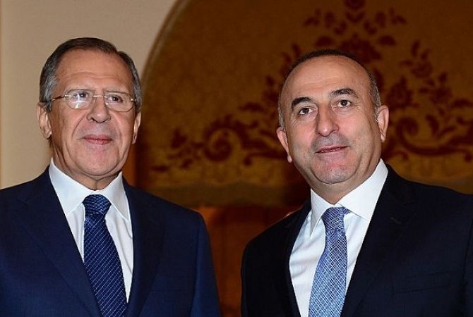 Turkish, Russian FMs discuss Syria ceasefire