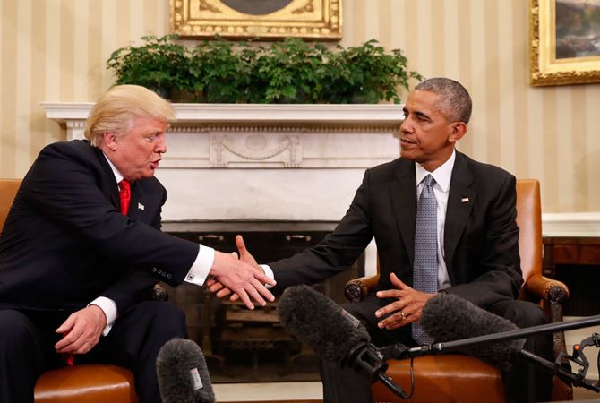 Обама пригласил Трампа в Белый дом выпить чаю перед инаугурацией