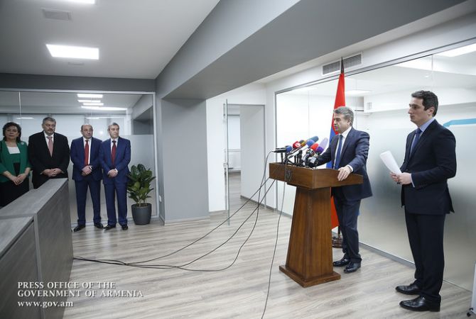 Премьер-министр Армении принял участие в открытии Центра стратегических инициатив 