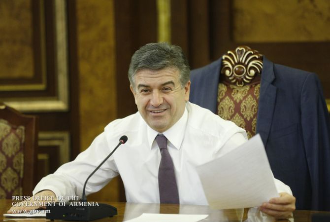 Премьер-министр Армении Карен Карапетян  обозначил основные направления прироста 
внешних инвестиций