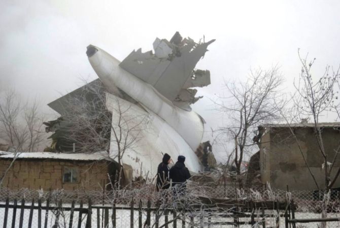 Առնվազն 32 մարդ է զոհվել Ղրղզստանում բեռնատար Boeing-ի կործանվելու 
հետեւանքով  