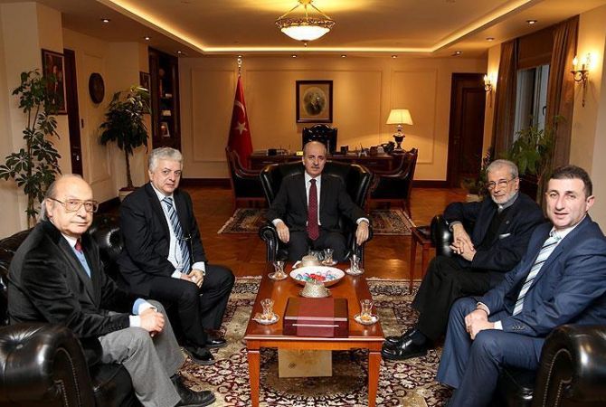 Թուրքիայի փոխվարչապետն ընդունել է Լևոն Զեքյանի գլխավորած պատվիրակությունը