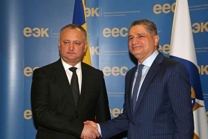 EEC Board Chairman and President of Moldova discuss deepening economic relations