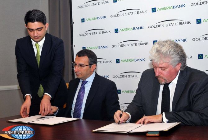 US Golden State Bank and Ameriabank sign MoU