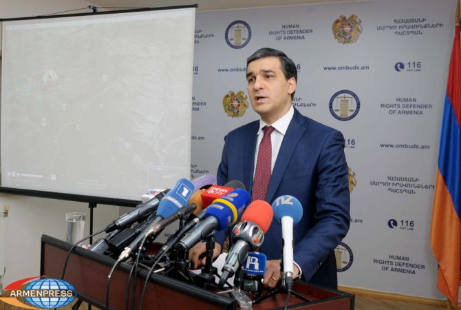 Armenia’s Ombudsman says accusations against Russian blogger Lapshin contradict to 
international standards