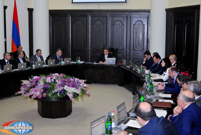 Armenian Cabinet takes decisions creating favorable business environment