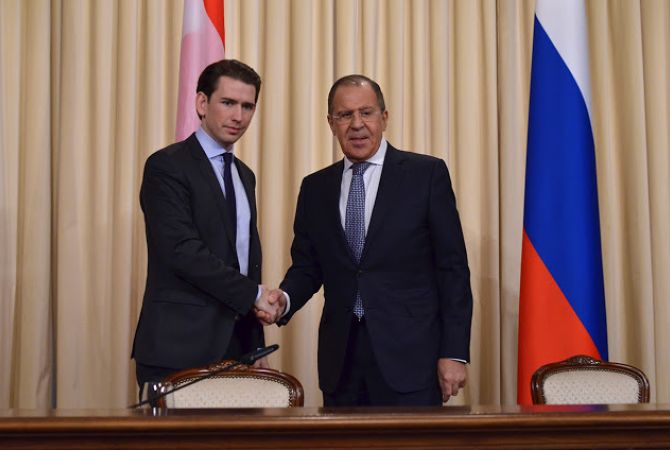 Lavrov and  Kurz discuss NK conflict in a broad context