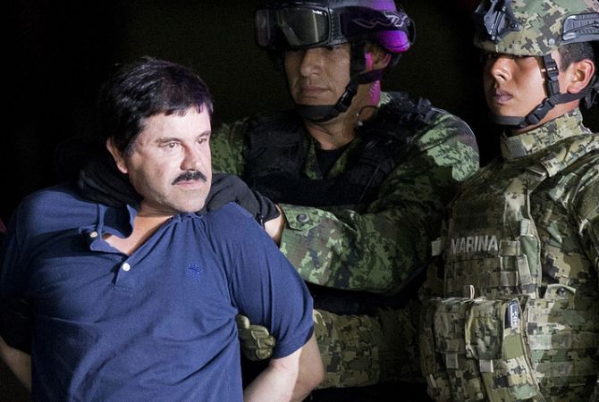 Мексиканский наркобарон Хоакин Гусман экстрадирован в США