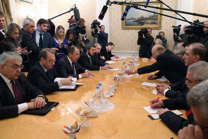 Оппозиция Сирии на встрече с Лавровым получила предложения по конституции