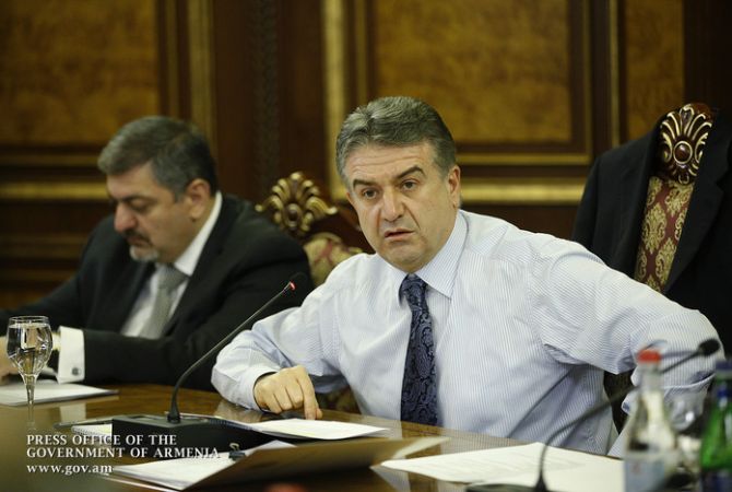 Armenia’s PM tasks to complete state property management and alienation program 
development works