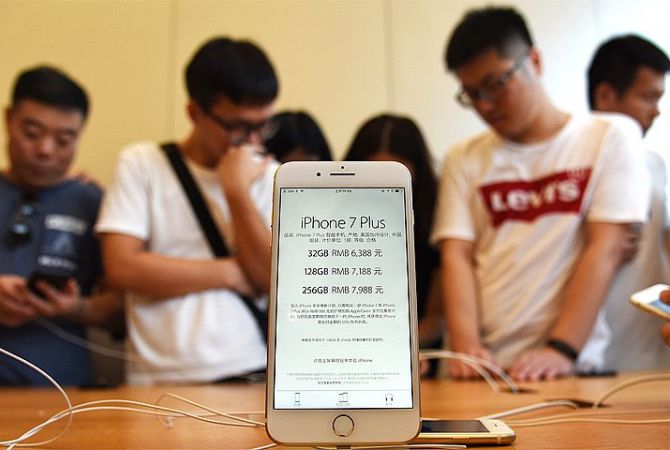 Apple-ն առաջին անգամ վաճառքների ցուցանիշով զիջել Է առաջատարի դիրքը Չինաստանում