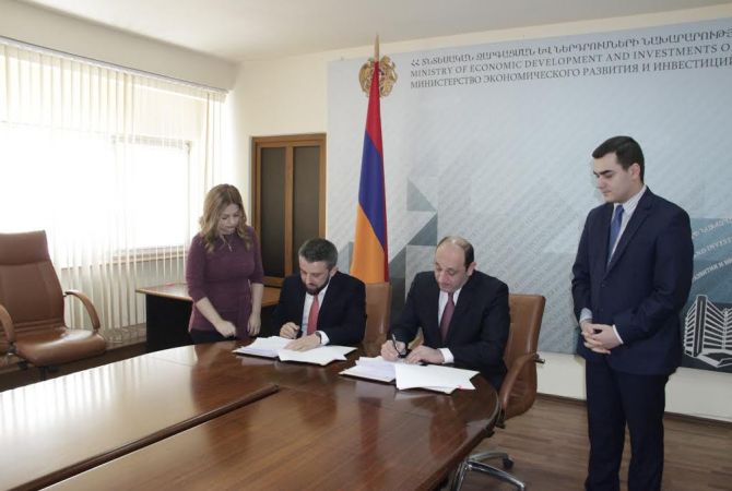 Ministry of Economic Development of Armenia and “Capital Locus” sign MoU