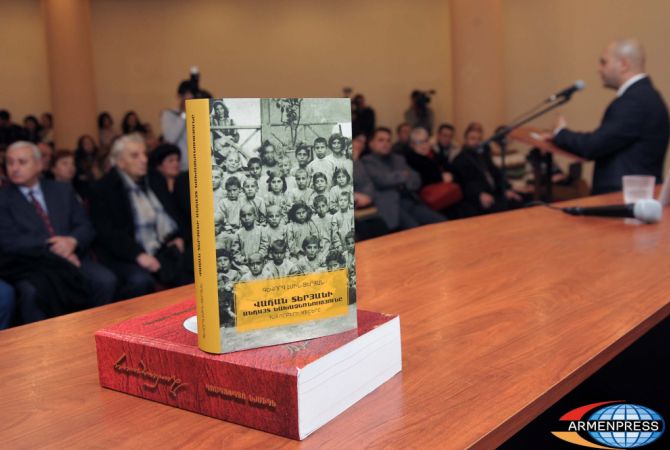 Հայոց ցեղասպանության ընթացքում հայ որբերի կրած տառապանքների մասին 
պատմող գիրքը հանձնվեց ընթերցողների դատին