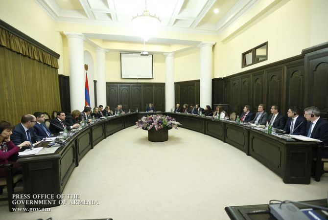 Правительством Армении собран 341 инвестиционный проект общей стоимостью в 3,2 
млрд долларов 