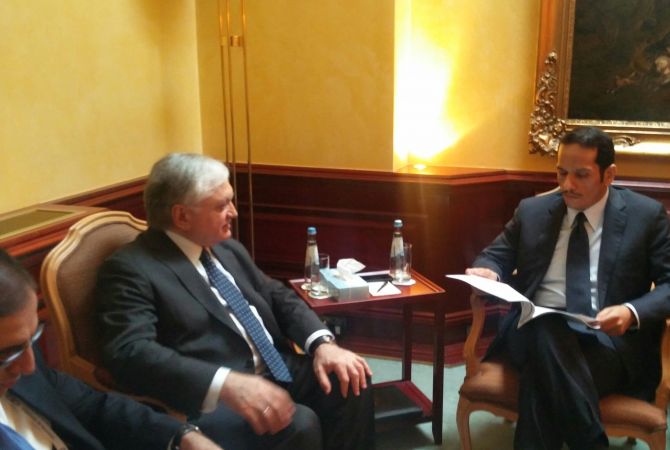 FMs of Armenia and Qatar meet in Munich