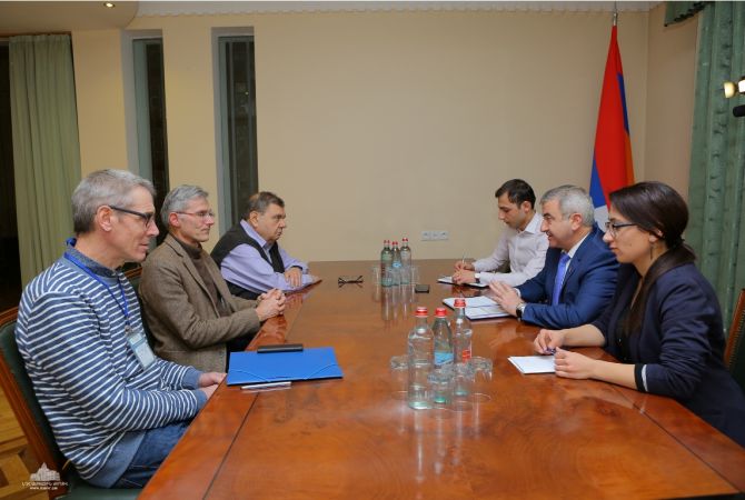 Delegation from Belgium visits Parliament of Nagorno Karabakh