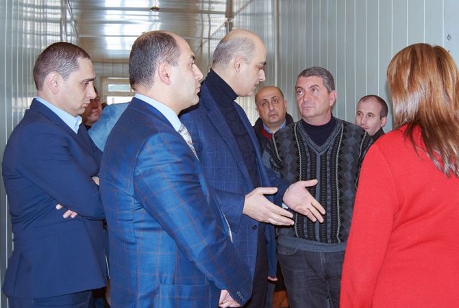 Глава ГСБПП Армении совершил рабочий визит в Ширакскую область: планируются 
качественные изменения