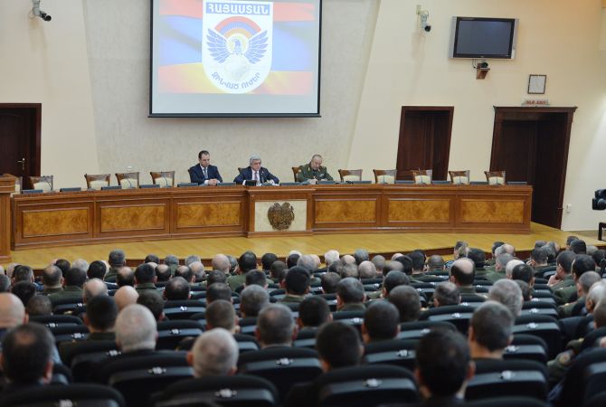 Благодаря новой Конституции, Армения вступила в этап коренных изменений: президент 
Армении Серж Саргсян