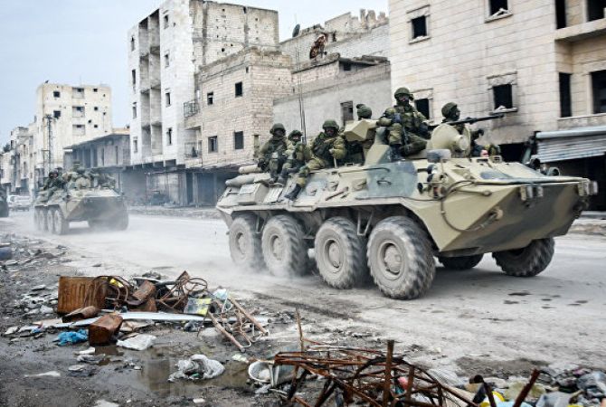 Explosion in Syria kills 4 Russian servicemen