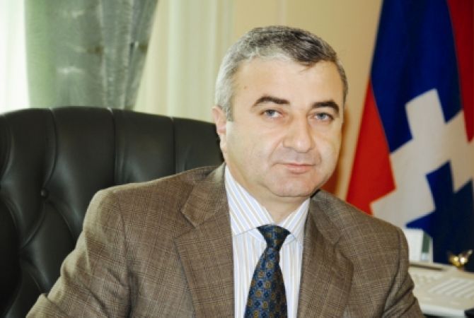 Председатель НС НКР Ашот Гулян принял декегацию НС Армении