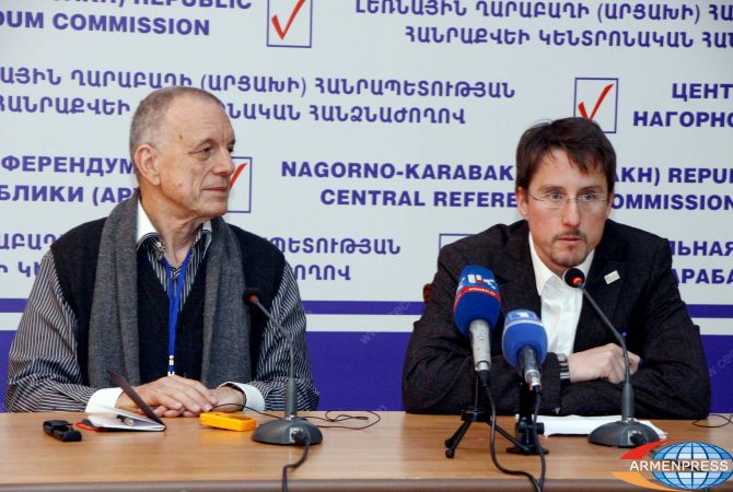 «Европейские друзья Армении» составили промежуточное заключение по поводу 
конституционного референдума в Арцахе