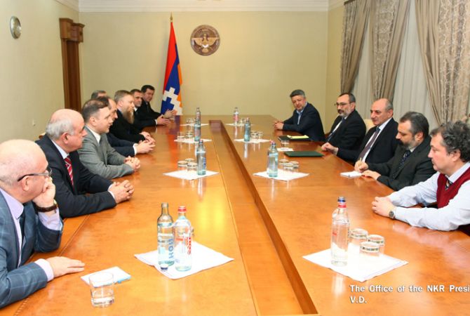Artsakh President receives delegations from 6 countries