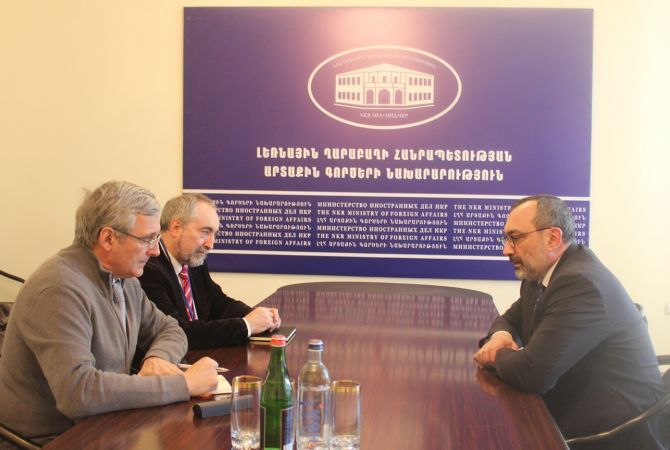 Глава МИД НКР принял делегацию из Страны Басков
