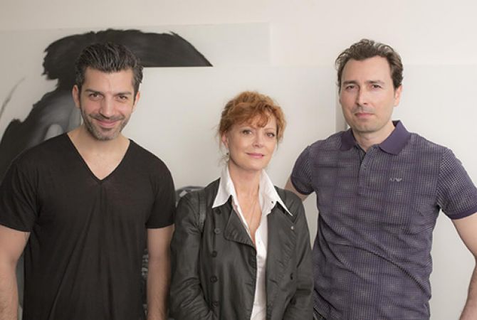 Susan Sarandon, Tigran Tsitoghzhyan star in “American Mirror” film