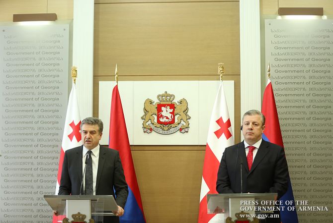 Armenian and Georgian Premiers issue joint statement